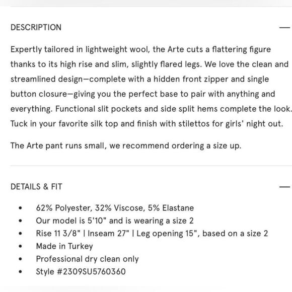 Veronica Beard Arte Pants w/slit 🆕 sz 8 - Picture 12 of 14